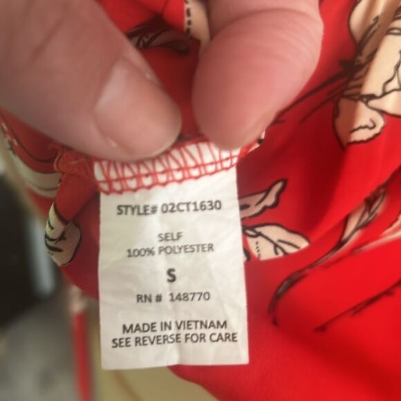 Sienna Sky faux wrap blouse size S preloved EUC ❤️ - Picture 8 of 8